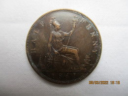 GB 1/2 Penny 1861 - C. 1/2 Penny
