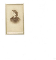 EUGENIE FIACRE DANSEUSE  VERS 1860 PHOTOGRAPHIE SUR CARTON CDV PAPIER ALBUMINÉ - Personalità