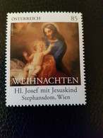 Austria 2021 Autriche Christmas St Joseph With Baby Jesus Religion Painting 1v Mnh - Nuovi