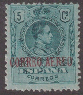 1920. Edifil 292** Alfonso XIII Medallón Correo Aéreo 5 Cts Nuevo - Nuevos