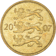 Monnaie, Estonie, 50 Senti, 2007 - Estonie