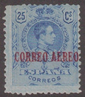 1920. Edifil 294** Alfonso XIII Medallón Correo Aéreo 25 Cts Nuevo - Nuevos