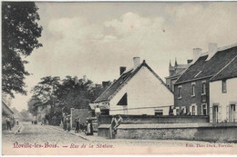 Noville Les Bois - Rue De La Station - Animée - Belle Carte - Théo Dock - Fernelmont