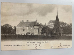 CPA Précurseur  - 14 - VIERVILLE - Le Château - Canton De Trévières Et Ses Plages - Altri Comuni