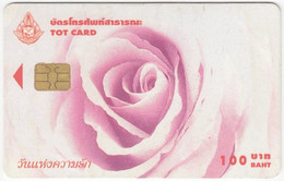 THAILAND L-470 Chip TOT - Plant, Flower, Rose - Used - Thaïlande