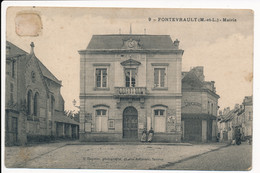 CPA 49 FONTEVRAULT La Mairie - Altri & Non Classificati