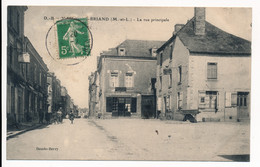 CPA 49 MARTIGNE BRIAND La Rue Principale - Altri & Non Classificati