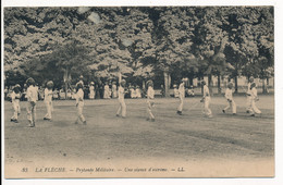 CPA 72 LA FLECHE Prytanée Militaire Une Sécance D'escrime - La Fleche