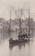 LIEGE  Inondations 1926 Rue Des Maraîchers Sous Eau Format Carte Postale - Places