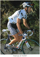 Photographie Vélo Cyclisme  - 10 X 15 CM-   PATRICK  D'HONT 2001 - Cyclisme