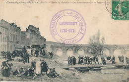 94) CHAMPIGNY-SUR-MARNE  (1870-1871) - Après La Bataille - Les Ambulances De La Presse à Joinville (1914) - Champigny Sur Marne