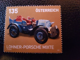 Austria 2022 Autriche LOHNER PORSCHE Mixte 1896 Car Auto Voiture Wagen 1v Mnh - Unused Stamps