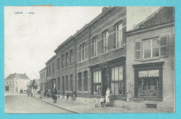 * Lint - Linth (Antwerpen - Anvers) * (Uitg L. Van Den Eynde) Dorp, Village, Animée, Straatzicht, Enfants, Magasin, Old - Lint