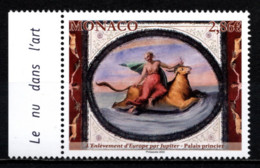 MONACO 2022 - LE NU DANS L'ART - L'ENLÈVEMENT D'EUROPE PAR JUPITER - NEUF ** - Unused Stamps