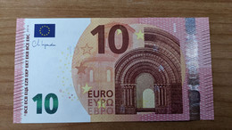 10 Euro YA Y010 Lagarde UNC Greece - 10 Euro