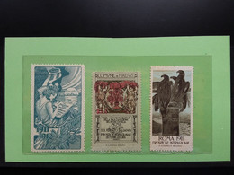 REGNO - 3 Erinnofili Commemorativi Anno 1911/12 - Nuovi (2 ** - 1 Senza Gomma) + Spese Postali - Erinnofilie