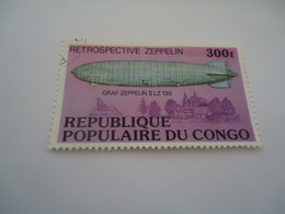 CONGO USED STAMPS    ZEPPELIN - Other & Unclassified