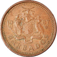 Monnaie, Barbade, Cent, 1987 - Barbados (Barbuda)