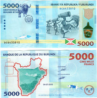 Burundi 5000 Francs 2018 UNC - Burundi