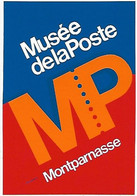 Autocollant - Musée De La Poste - MP - Montparnasse - Paris - - Autocollants
