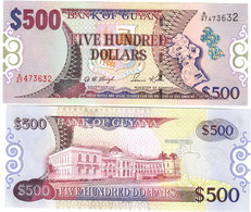 Guyana 500 Dollars 2000 UNC - Guyana