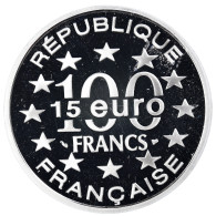 Monnaie, France, Monnaie De Paris, Tour De Belem, 100 Francs-15 Euro, 1997 - Essais, Piéforts, épreuves & Flans Brunis