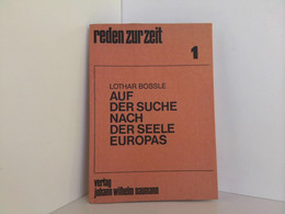 Auf Der Suche Nach Der Seele Europas. - Otros & Sin Clasificación