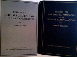 Konvolut Bestehend Aus 2 Bänden, Zum Thema: Lehrbücher Der Medizin. - Libros De Enseñanza