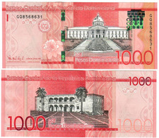 Dominican Republic 1000 Pesos 2020 (2021) UNC - Dominicaine