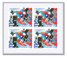 Switzerland 2022 (2022/1) 125 Years Chimney Sweeper  Switzerland Kaminfeger - MNH ** Block Of 4 - Nuevos