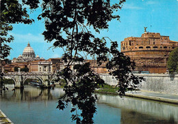 Rome - Pont Et Château Saint Ange - Ponts