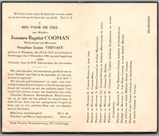 Bidprentje Elsegem - Cooman Joannes Baptist (1872-1941) - Devotion Images