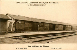 Châtellerault * Le Magasin Du Comptoir Française De L'azote * Vue Extérieure * Usine - Chatellerault