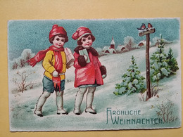 KOV 8-384 - New Year, Bonne Annee, Children, Enfant, Travel 1929 - New Year