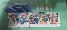 Australia / 2021 / Frontline Heroes / Against Covid 19 - Unused Stamps