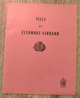 Rare Ancien Livre  Cahier D'Ecole Ville De  CLERMONT FERRAND Lutèce Rose  100% Vierge à Carreaux - 0-6 Anni