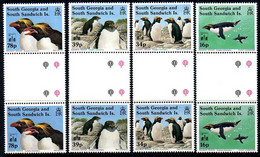 South Georgia Georgie Du Sud And Sandwich 0231/34 Manchot, Pingouin - Fauna Antártica
