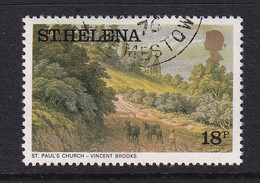 St Helena: 1976/82   Aquatints And Lithographs Of St Helena Set   SG327A   18p   Used - Sint-Helena