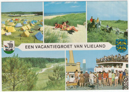 Een Vacantiegroet Van Vlieland - (Nederland / Holland) - Nr. L 175 - O.a. Veerboot / Ferry - Vlieland