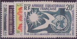 ⭐ AEF - YT N° 242 à 245 ** - Neuf Sans Charnière - 1958 ⭐ - Nuevos