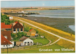 Groeten Van Vlieland - (Nederland / Holland) - No. L 2798 - Dijk, Schepen - Vlieland