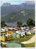 Carte Postale 74.  Doussard  Camping Du "Lac Bleu"   Trés Beau Plan - Doussard