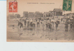 (80) FORT MAHON  Châtelets Rive Gauche (Rare Vue : Nombreux Enfants Jouant Dans Le Sable, En Bord De Mer) - Fort Mahon