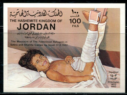 LA0647 Jordan 1983 Rescue Palestine Refugee Children M List Price 18 USD MNH - Jordanie