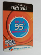 FRANCE/FRANKRIJK  NOMAD CARTE  SMALL NOMAD OU SPOT    95FR  PREPAID  USED    ** 9437** - Voorafbetaalde Kaarten: Gsm