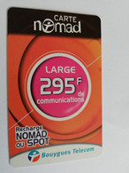 FRANCE/FRANKRIJK  NOMAD CARTE  SMALL NOMAD OU SPOT    295FR  PREPAID  USED    ** 9440** - Prepaid: Mobicartes