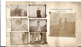 16 Photos Amateur 1897 Extraites D'un Très Vieil Album De Famille - Gabrielle Von KAP HERR - ARROMANCHES - BROU - NIMES - Oud (voor 1900)