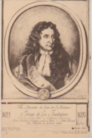 LITTERATURE . Portrait De JEAN DE LA FONTAINE Par Hiacinte Rigault (Vie Illustrée De... ) 1621-1695 (Paris) - Other & Unclassified