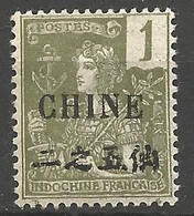 CHINE N° 63 NEUF*  CHARNIERE / MH - Nuevos