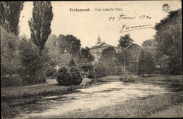 CPA Tirlemont Flämisch Brabant Flandern, Vue Dans Le Parc - Other